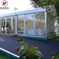 Tente pour événements 20 x 20, 40 x 60, 40 x 80 – Vente en gros de grandes tentes blanches d'extérieur pour mariages et événements, chapiteaux en aluminium transparents pour expositions