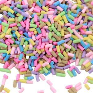 Pâte en argile polymère arc-en-ciel <span class=keywords><strong>de</strong></span> couleurs mélangées, 500 g/Lot, tranche <span class=keywords><strong>de</strong></span> bonbons en argile polymère, rouleau <span class=keywords><strong>de</strong></span> poterie douce pour décoration, artisanat <span class=keywords><strong>de</strong></span> bricolage - Product Image 4