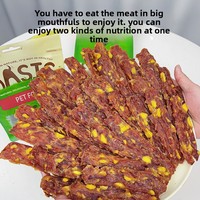 Friandises pour chiens Original-Source : Tranches de viande séchée (poulet, canard, bœuf) et jaune d'œuf 500g - Entraînement et pelage brillant