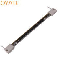 Tube chauffant infrarouge en fibre de carbone 220V 500W, chauffage constant au quartz pour couveuse de poussins nouveau-nés en élevage