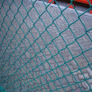 <b>Plastic</b> Coated square Chain Link <b>Mesh</b> for Livestock Feeding with rust and Chew Resistance Customizable with Cutting Service - Product Image 2