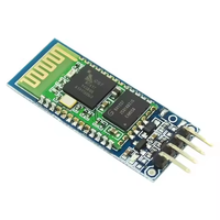Módulo maestro RF transceptor RF de comunicación serie Bluetooths inalámbrico de 4 pines, módulo de Bluetooths inalámbrico de 1/2"