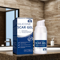 Crème Gel Cicatrisant au Silicone Avancé 30g pour l'Élimination Efficace des Cicatrices Anciennes et Nouvelles, Chirurgie Césarienne, Blessures, Brûlures, Soin de la Peau, Fonction Blanchissante