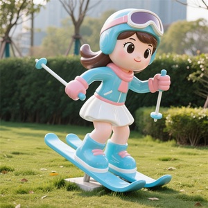 Emblème en fibre de verre sculpté, imperméable et résistant aux UV, thème animal, cadeau d'entreprise pour la décoration des aires de jeux pour enfants et des sites touristiques - Product Image 4