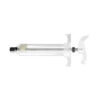 Jeringa Veterinaria Ajustable Copper Head de 10/20/30/50/100 ml, Inyector Reutilizable para Animales, para Uso en Granjas de Cerdos, Vacas y Ovejas