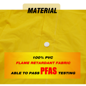 Traje Impermeable de 2 Piezas de 0.2mm de Grosor con Características de Seguridad - Product Image 5