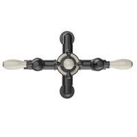 Style européen moderne laiton antique vanne de douche thermostatique mural baignoire douche mélangeur pluie pulvérisation motif personnes âgées