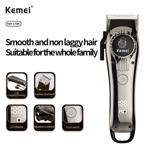 Km-1708 триммер Kemei Long Last Librattery PTC, глобальная Марка, 2000 мАч, 6600 об./мин., машинка для стрижки волос, оригинальная Заводская Yiwu - Product Image 6