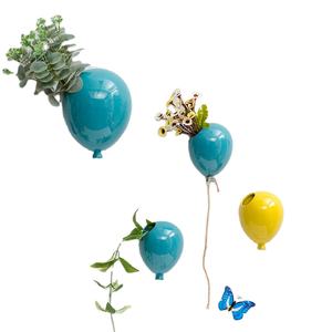 INS creativo palloncino <span class=keywords><strong>in</strong></span> <span class=keywords><strong>ceramica</strong></span> vaso di fiori decorazione della <span class=keywords><strong>parete</strong></span> vaso da <span class=keywords><strong>parete</strong></span> sfondo creativo decorazione della <span class=keywords><strong>parete</strong></span> - Product Image 1