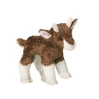 Animal de compagnie en peluche de chèvre de montagne personnalisé, jouet Animal en peluche de chèvre