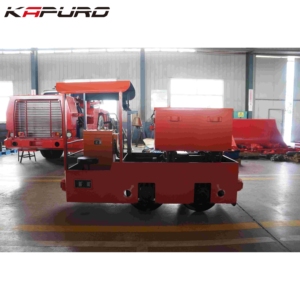 électrique 5ton <span class=keywords><strong>Locomotive</strong></span> industrielle alimentée par batterie pour la construction de tunnels L'exploitation minière au fond - Product Image 3