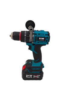 Perceuse sans fil 21V, batterie 2.0Ah, station de charge rapide, vitesse sans charge 0-1450 tr/min, moteur sans balais à vitesse variable, OEM - Product Image 1