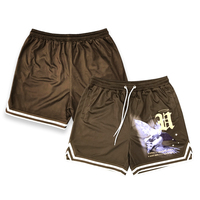 Short de basket-ball vierge, vente en gros, Sublimation personnalisée, transfert thermique