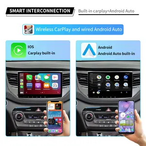 KD-1083 10.1 "Android 12 voiture GPS lecteur de Navigation Radio pour Hyundai Tucson IX35 2015 2016 2017 avec 4G WIFI 1920*720 écran HD