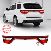 Feu arrière LED séquentiel à clignotants dynamiques Plug and Play, haute luminosité 6000K, feu stop pour Dodge Durango 2014-2025