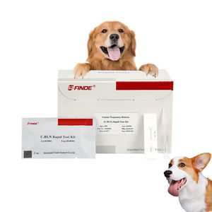 Finderbio RLN Kit de bandelettes de test pour chien grossesse canine Relaxin Test rapide maladie des animaux domestiques détection à domicile <span class=keywords><strong>Instrument</strong></span> vétérinaire - Product Image 1