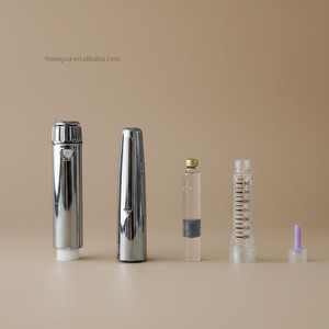 Injection <b>Pen</b> Set with Case and 3ml Glass Vial Reusable 60IU V4 Portable <b>Refillable</b> <b>Pen</b> for Fat Loss Beauty Skin Care Use - Product Image 4