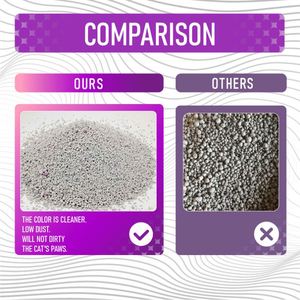 Bentonite Cat Litter China Supplier OEM Dust Free Strong Clumping <b>Clay</b> Lavender Scent Cat Sand Premium - Product Image 3