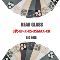 Boîtiers de téléphone portable pour iphone 8 verre arrière OEM remplacement arrière verre arrière couverture batterie pour iphone 8 plus