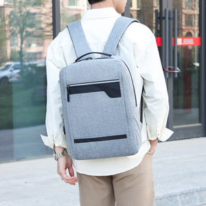 Sac à dos professionnel Oxford de style nouveau pour hommes, en polyester, grande capacité, avec port USB, pour ordinateur <span class=keywords><strong>portable</strong></span> <span class=keywords><strong>15</strong></span> <span class=keywords><strong>pouces</strong></span>, idéal pour le travail et les voyages transfrontaliers - Product Image 4