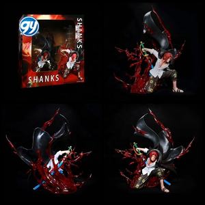 Venta al por mayor Figuras <span class=keywords><strong>De</strong></span> 32cm <span class=keywords><strong>Anime</strong></span> los cuatro emperadores Pelirrojo Shanks escena <span class=keywords><strong>De</strong></span> batalla modelo agazapado escultura figura <span class=keywords><strong>De</strong></span> actividad - Product Image 2