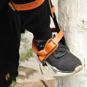 Kit d'équipement professionnel d'escalade d'arbres, éperons d'escalade réglables, harnais, corde, mousquetons pour arboristes, travaux d'élagage en hauteur - Product Image 5