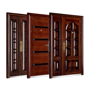 Rogenilan Fabricant de portes d'entrée blindées en acier inoxydable de Chine Portes d'entrée de sécurité en métal turc <span class=keywords><strong>Prix</strong></span> - Product Image 5