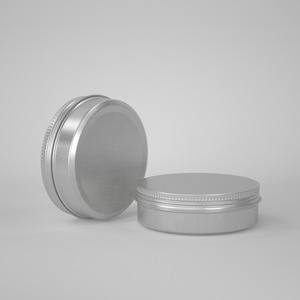 Recipiente redondo de aluminio con tapa, gran oferta, 5ml, 10ml, 15ml, 30ml, 50ml, 60ml, 80ml, 100ml, 150ml, 250ml - Product Image 6