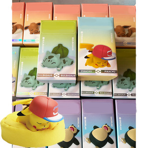 YQ Wholesale – Lot de 6 figurines mystères Pikachu Série Endormi et Eevee – Accessoires Anime en PVC – Collection de figurines – Décoration de voiture – Jeux de société - Product Image 1
