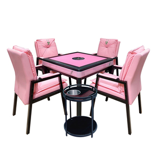 Factory Customized Mahjong <strong>Table</strong> 7-Piece <strong>Set</strong> With Chair Automatic Mahjong <strong>Table</strong> for Chess and <strong>Card</strong> Room - Product Image 5