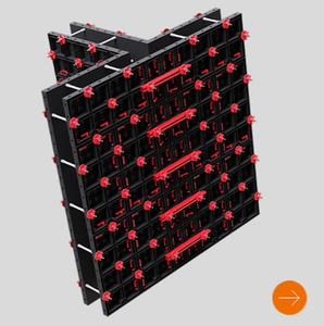 Encofrado de Plástico Reutilizable para Concreto, Sistema de Encofrado de Losas de ABS para Construcción de Techos de Concreto, Paneles Modulares para Encofrado - Product Image 1