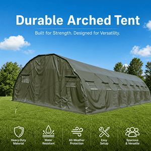 <span class=keywords><strong>Tenda</strong></span> ad Arco da <span class=keywords><strong>Campeggio</strong></span> per Esterni, Resistente al Vento, Ripstop, Quattro Stagioni, Impermeabile, Apertura Rapida, per Escursioni in Lago e Montagna - Product Image 2