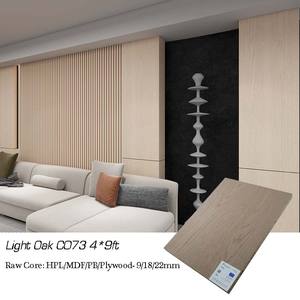 Placage de bois naturel préfini laqué, <span class=keywords><strong>marqueterie</strong></span>, en rouleau, épaisseurs 3.6mm/9mm/18mm/22mm, 1220x2745mm, pour cuisine et salle de bain, auto-adhésif - Product Image 1