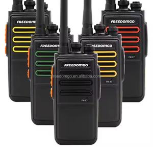 Freedomgo FM-X7, Intercomunicador Portátil de Alta Potencia con Encriptación de Voz, Resistente a Interferencias y a los Golpes, Color Negro, para Exteriores, 16, 5 W, 12 Horas - Product Image 5