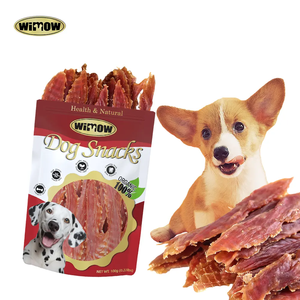 wimow new 100g Natural Dog Food treats Pet Snacks Chicken Beef Duck Treats Snacks