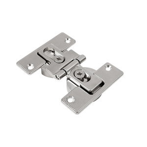 Furniture <b>Hinge</b> YG201 Zinc Alloy Flush Mount Concealed <b>180</b> <b>Degree</b> For Wardrobe Folding Door - Product Image 1