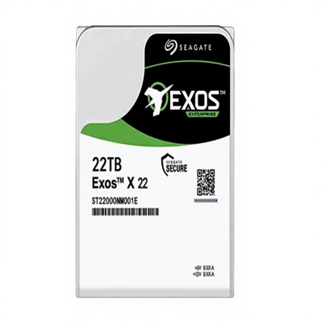 ST22000NM001E Helium-Filled Enterprise-Grade NAS Mechanical Hard Drive 22TB Internal SATA 3.0 256MB Cache 7200 RPM 3.5
