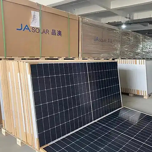 แผงโซลาร์เซลล์แบบสองหน้า JA Double Glass Bifacial Half Cell กำลังไฟ 615W620W 625w 630w 635w 640w โมดูลชนิด N พร้อมคุณสมบัติ PERC HJT HBC - Product Image 4