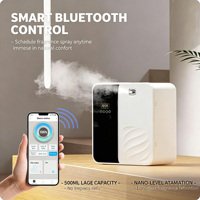 Diffuseur d'huiles essentielles sans eau 500 ml, mural, machine à parfum commerciale, contrôle par application, minuterie pour hôtel, maison, KTV