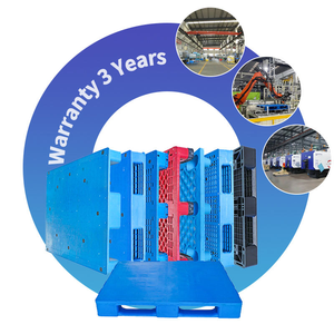 Paleta Europea Apilable <span class=keywords><strong>de</strong></span> Alta Resistencia Midwell <span class=keywords><strong>de</strong></span> 9 Pies, Entrada <span class=keywords><strong>de</strong></span> 4 Vías, Carga Dinámica <span class=keywords><strong>de</strong></span> 1.0t, Diseño que Ahorra Espacio para Almacenamiento <span class=keywords><strong>de</strong></span> Alto Volumen - Product Image 6