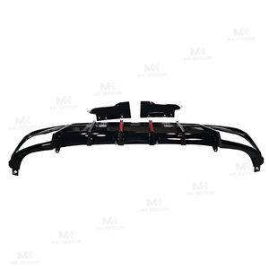 Diffusore labbro paraurti posteriore in stile PP stile VTEN per <span class=keywords><strong>BMW</strong></span> G05 <span class=keywords><strong>X5</strong></span> 2019-2025 diffusore posteriore <span class=keywords><strong>nero</strong></span> lucido <span class=keywords><strong>X5</strong></span> Kit carrozzeria auto - Product Image 5