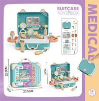 Jouets YS TOYS très populaires : Valise de beauté et de coiffure en plastique pour enfants d'âge préscolaire, avec lumières clignotantes, pour jeu d'imitation
