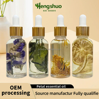 Fourniture d'Usine Huiles de Soin Visage et Corps Personnalisées aux Pétales de Rose Naturelles et Biologiques pour Massage de la Peau