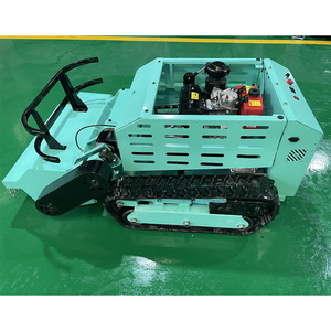 Tondeuse à gazon télécommandée, tracteur à chenilles, boîte de vitesses 24V, moteur 255kg, garantie 1 an pour la construction municipale SHM195-800 R - Product Image 4