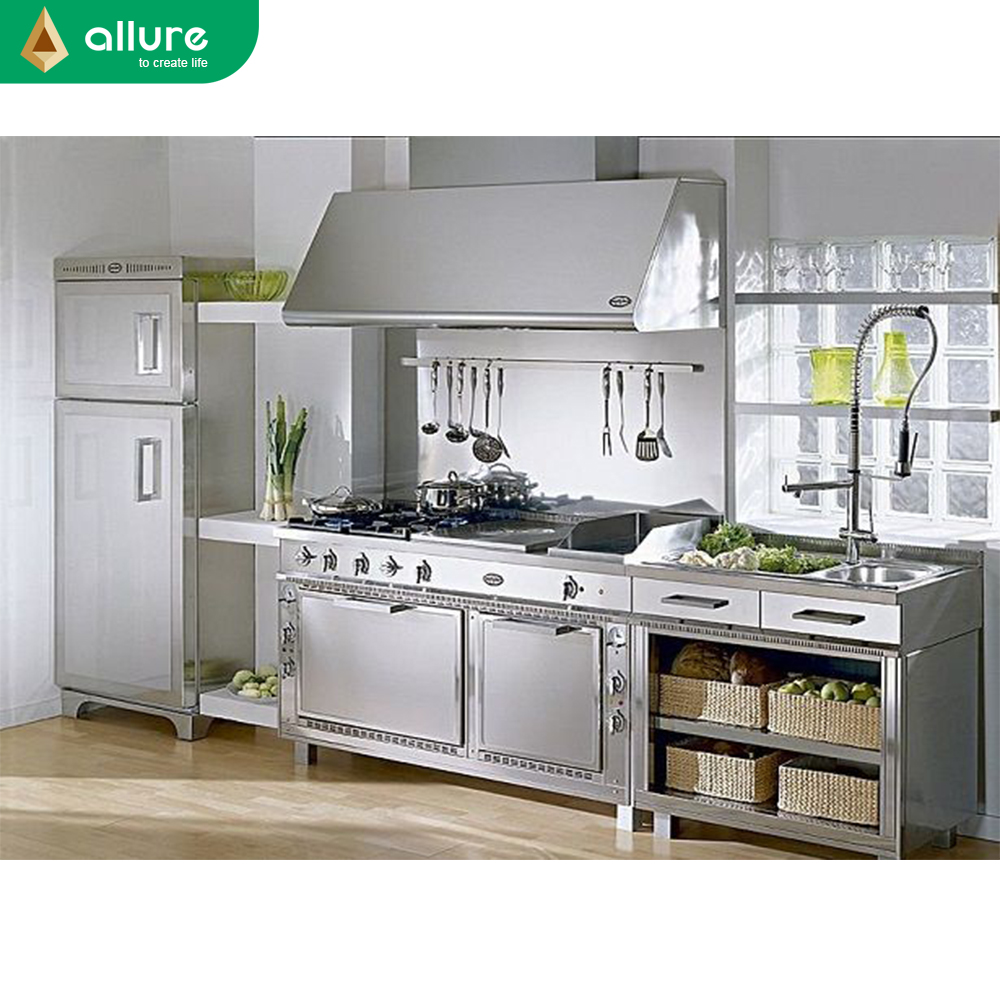 Allure Install Island Home Improvement Renovation Stainless Steel Kitchen Cabinet Pulls Outs Shelf From China