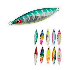 MISTER JIGGING High Quality Metal Fishing Lures Tuna Trolling Bait Jigging Luminous Metal Jig Lure Jigbait Lures