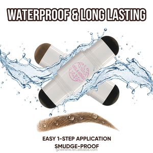 VIOLA HOUSE 2 in 1 Eyebrow <strong>Stamp</strong> <strong>Kit</strong> Waterproof Long Lasting <strong>Brow</strong> <strong>Stamp</strong> Light Brown Dark Blonde Two Shades Private Label <strong>Kit</strong> - Product Image 3