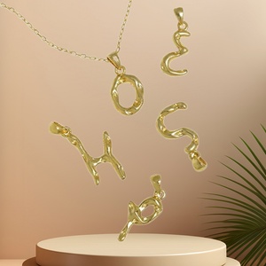 UM Jewelry Simple Style S925 Sterling Silver Gold Plated Trendy Geometric Circle Pendant Necklaces for Women Engagement Jewelry - Product Image 5