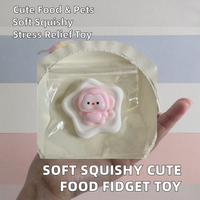 Jouets sensoriels à presser doux et moelleux en caoutchouc Taba, mignons, faits à la main, en forme de nourriture (pain, sushi, patte de chat, poisson), unisexe, à partir de 14 ans