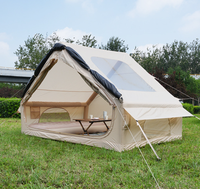 Commande en gros nouveauté Pro Series 6.3 ㎡ tentes gonflables avec auvent étendu résistant aux UV